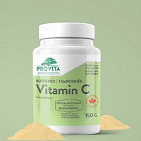 Container of Vitamin C powder by Provita