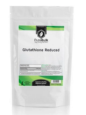 Sachet of Glutathione supplement from Pure Bulk